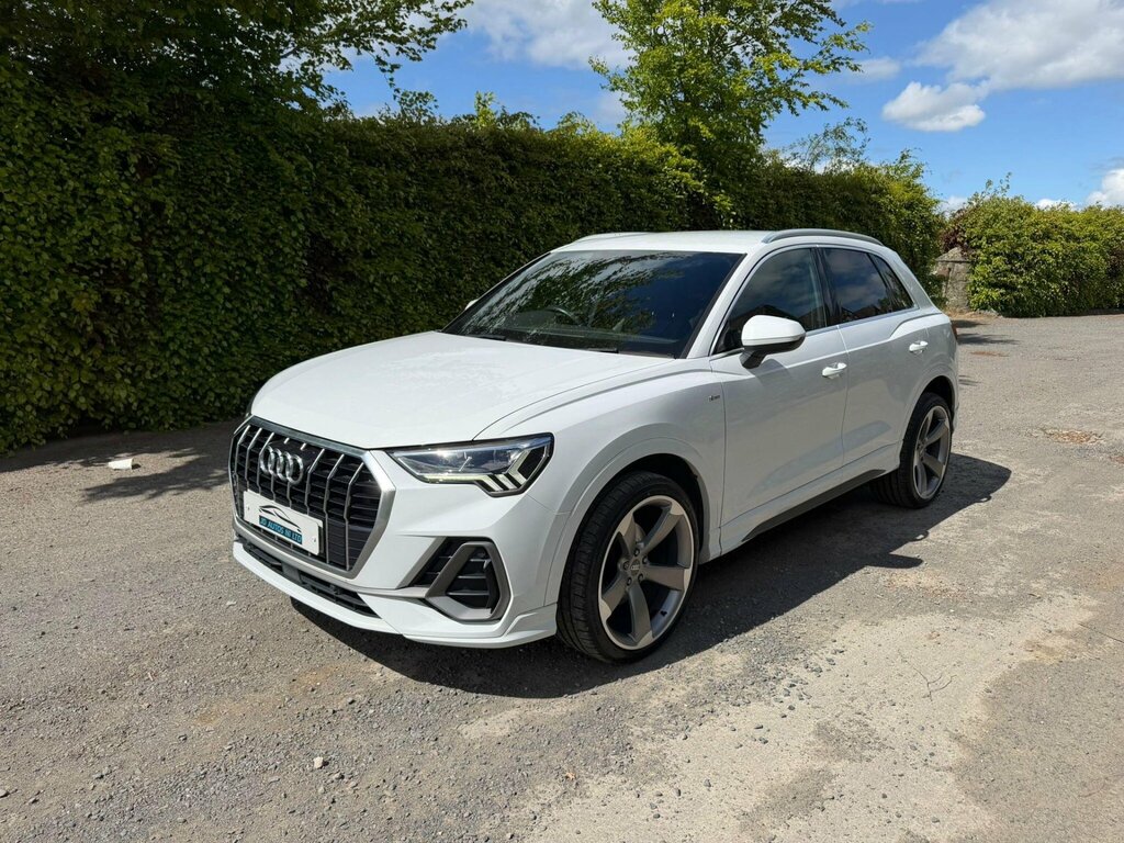 Audi Q3 2.0 Tdi 35 S Line S Tronic Euro 6 Ss KY69EOJ White #3