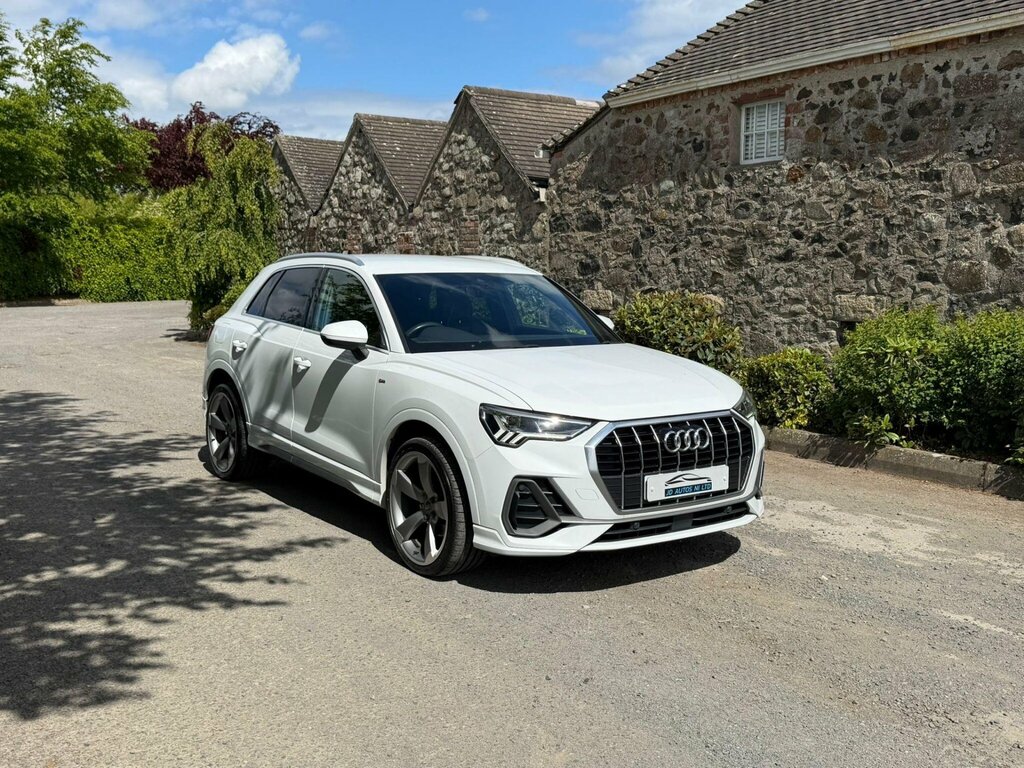 Audi Q3 2.0 Tdi 35 S Line S Tronic Euro 6 Ss White