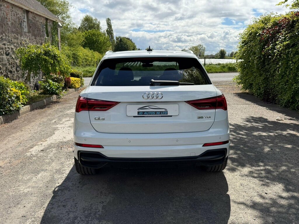 Audi Q3 2.0 Tdi 35 S Line S Tronic Euro 6 Ss KY69EOJ White #5