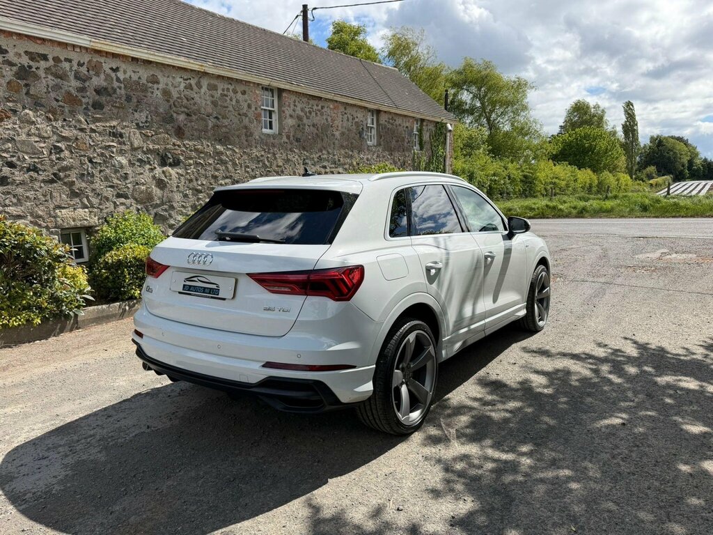 Audi Q3 2.0 Tdi 35 S Line S Tronic Euro 6 Ss KY69EOJ White #4