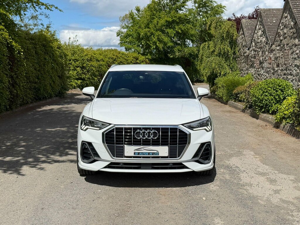 Audi Q3 2.0 Tdi 35 S Line S Tronic Euro 6 Ss KY69EOJ White #2