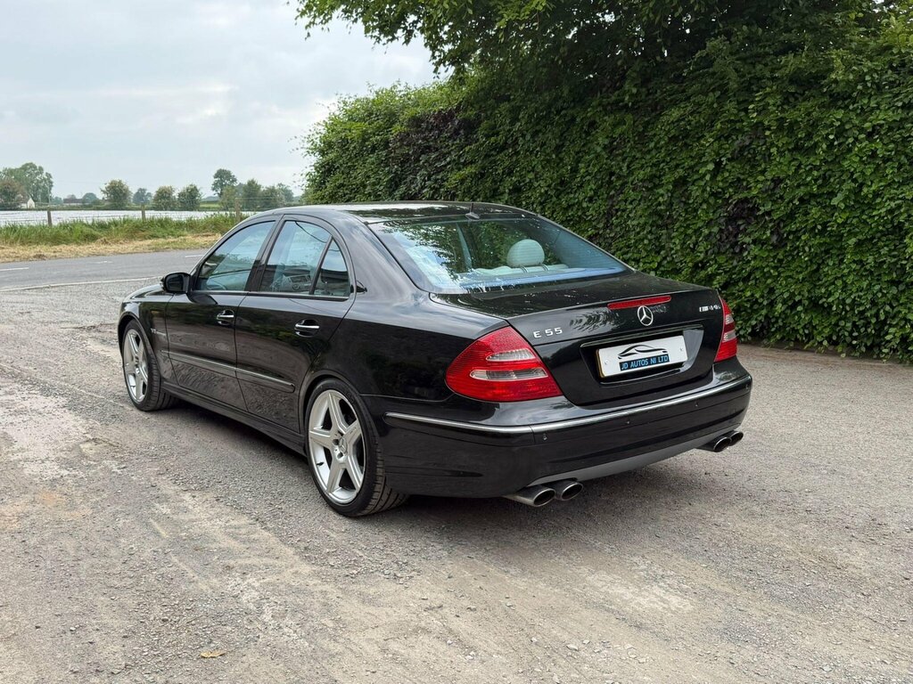 Mercedes-Benz E Class 5.4 E55 Amg Black #4