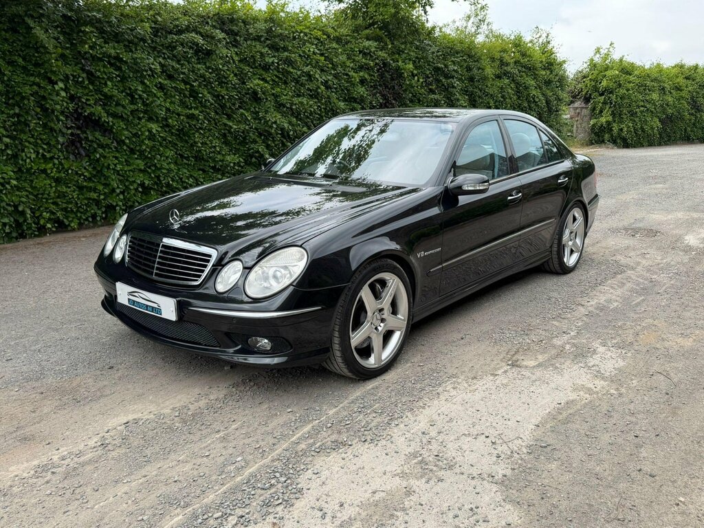 Mercedes-Benz E Class 5.4 E55 Amg Black #3