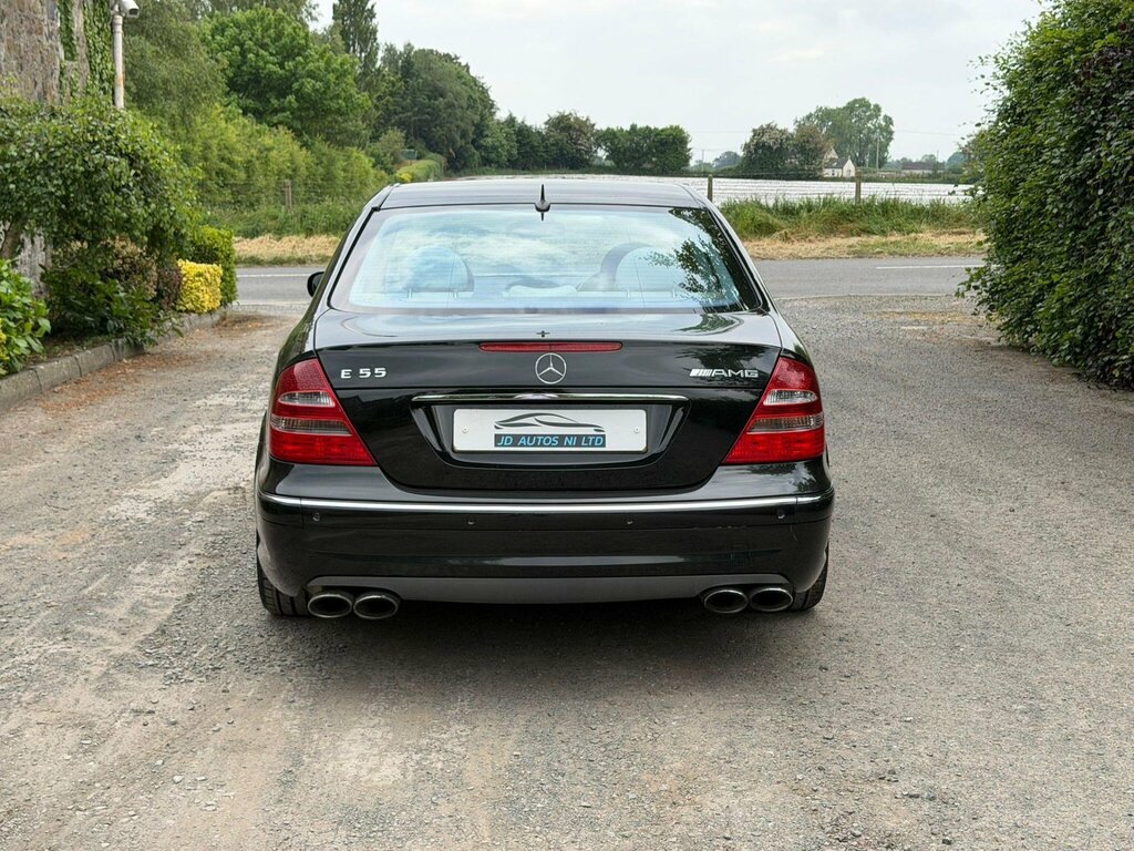 Mercedes-Benz E Class 5.4 E55 Amg Black #5