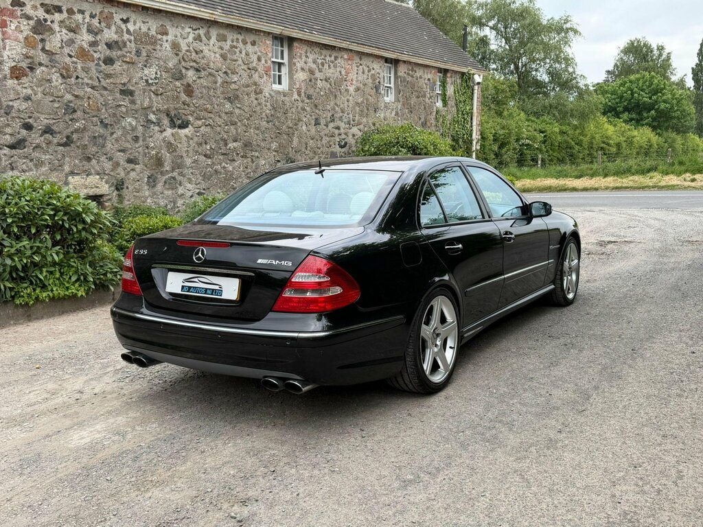 Mercedes-Benz E Class 5.4 E55 Amg Black #6