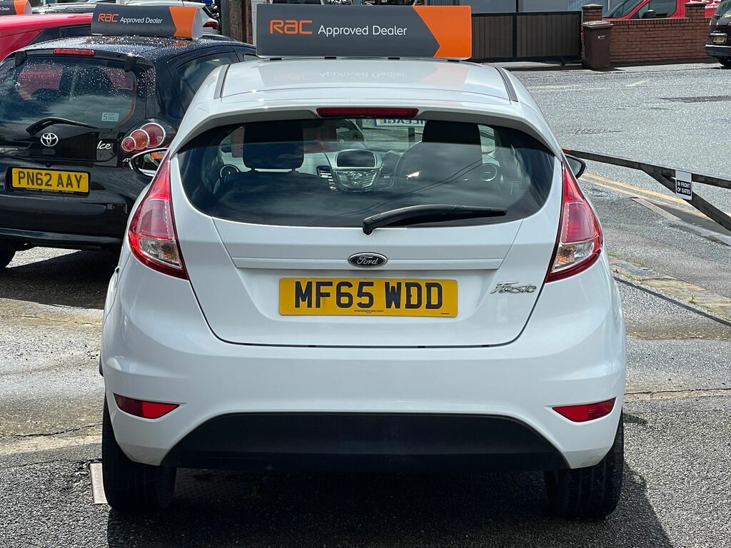 Ford Fiesta 1.25 Zetec Hatchback Euro 6 82 MF65WDD White #5