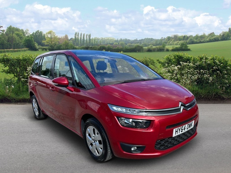 Citroen Grand C4 SpaceTourer Grand E-hdi Airdream Vtr HY64OWK Red #2