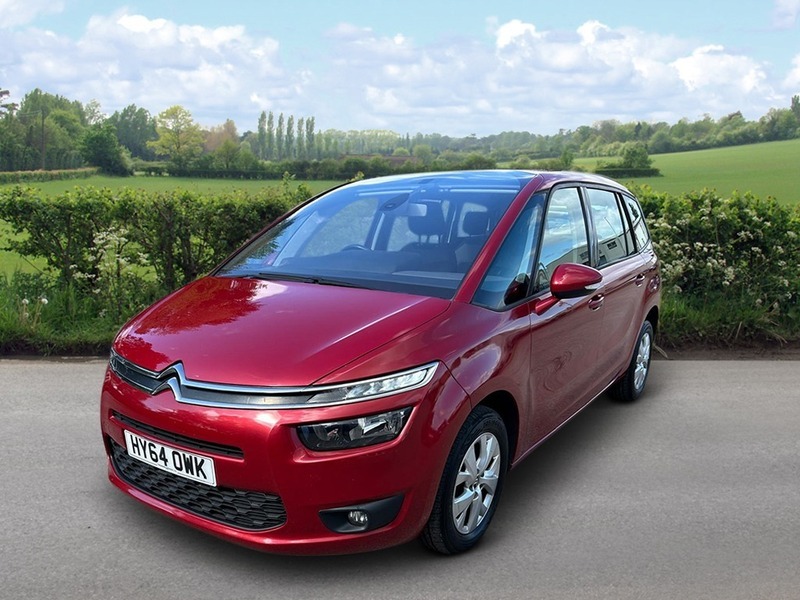 Citroen Grand C4 SpaceTourer Grand E-hdi Airdream Vtr HY64OWK Red #6