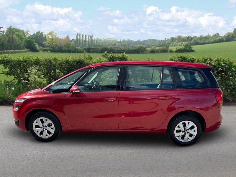 Citroen Grand C4 SpaceTourer Grand E-hdi Airdream Vtr HY64OWK Red #4