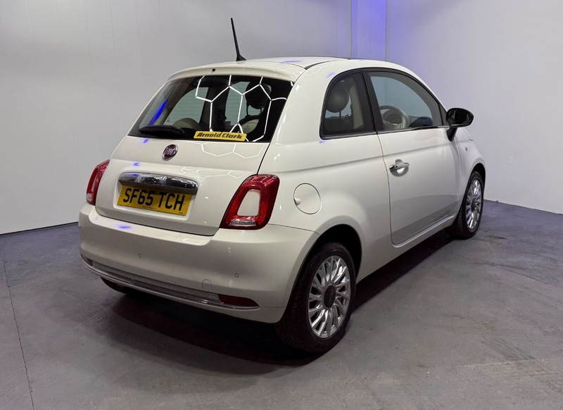 Fiat 500 Lounge SF65TCH White #6