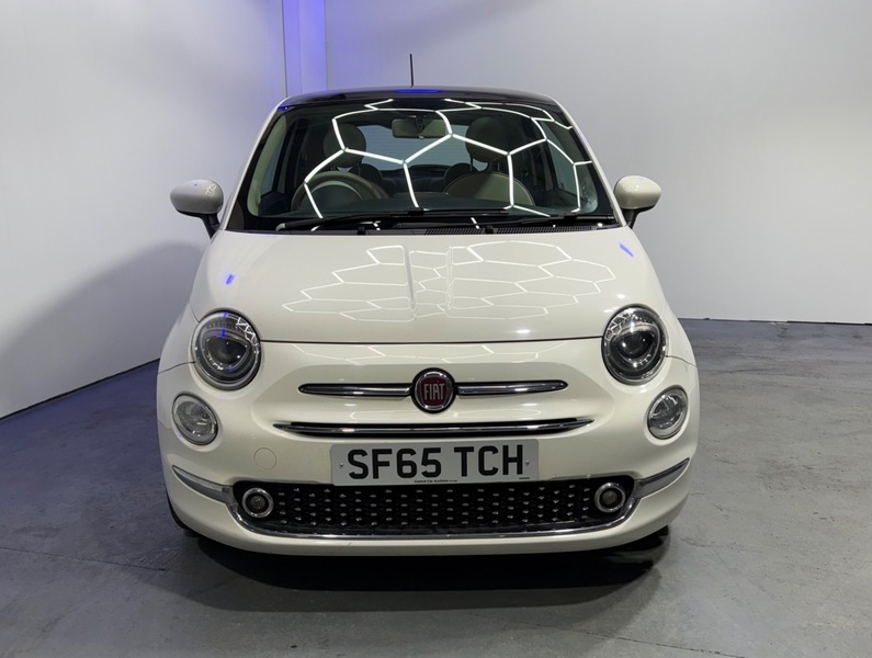 Fiat 500 Lounge SF65TCH White #2