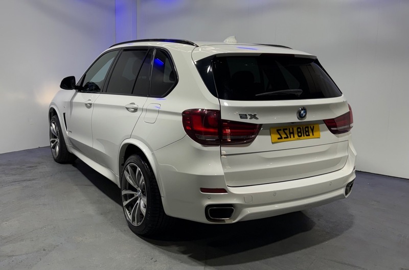 BMW X5 Xdrive30d M Sport YB18HZZ White #6