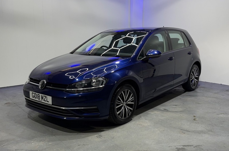Volkswagen Golf Se Tsi Bluemotion Technology GD18MZL Blue #3
