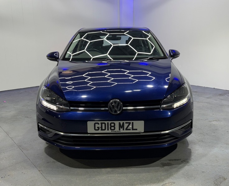 Volkswagen Golf Se Tsi Bluemotion Technology GD18MZL Blue #2