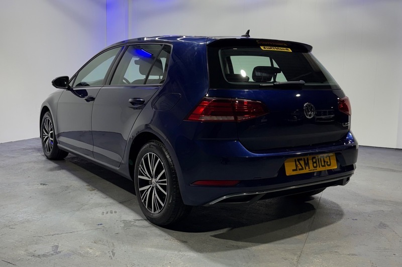 Volkswagen Golf Se Tsi Bluemotion Technology GD18MZL Blue #6