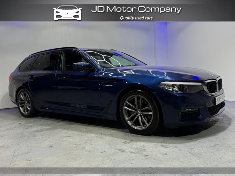 BMW 5 Series 520D M Sport Touring Blue