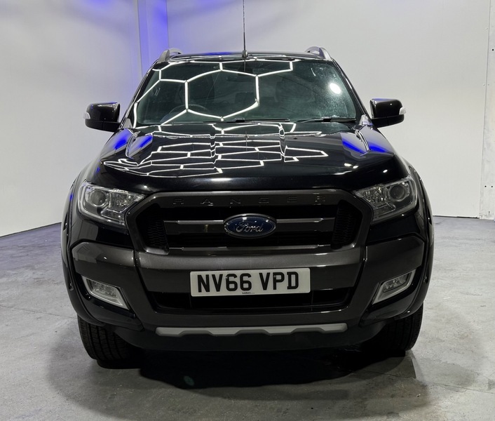 Ford Ranger Wildtrak 4X4 Dcb Tdci NV66VPD Black #2