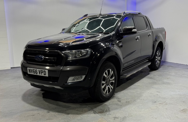 Ford Ranger Wildtrak 4X4 Dcb Tdci NV66VPD Black #3