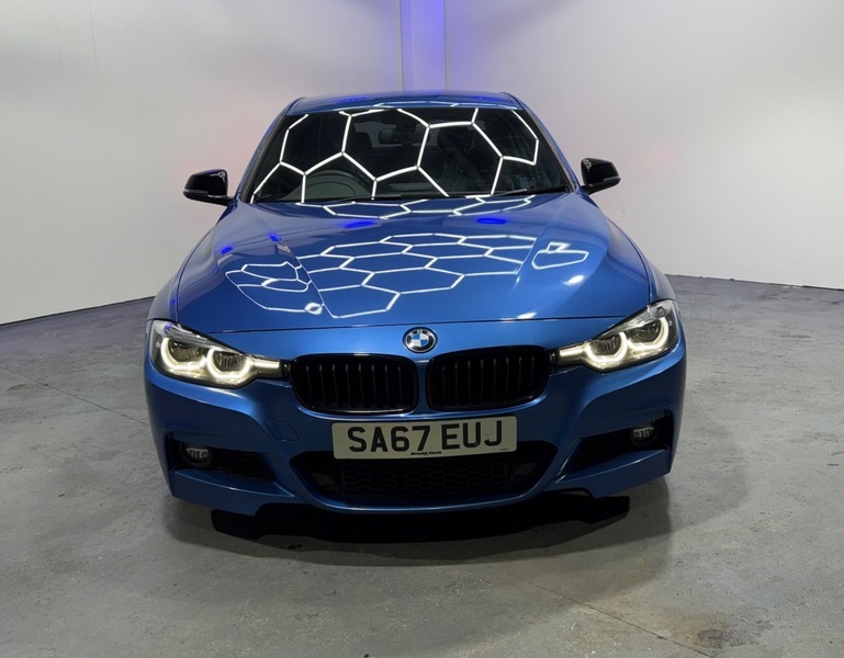 BMW 3 Series 320D M Sport Shadow SA67EUJ Blue #2