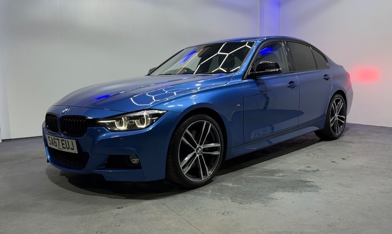 BMW 3 Series 320D M Sport Shadow SA67EUJ Blue #3