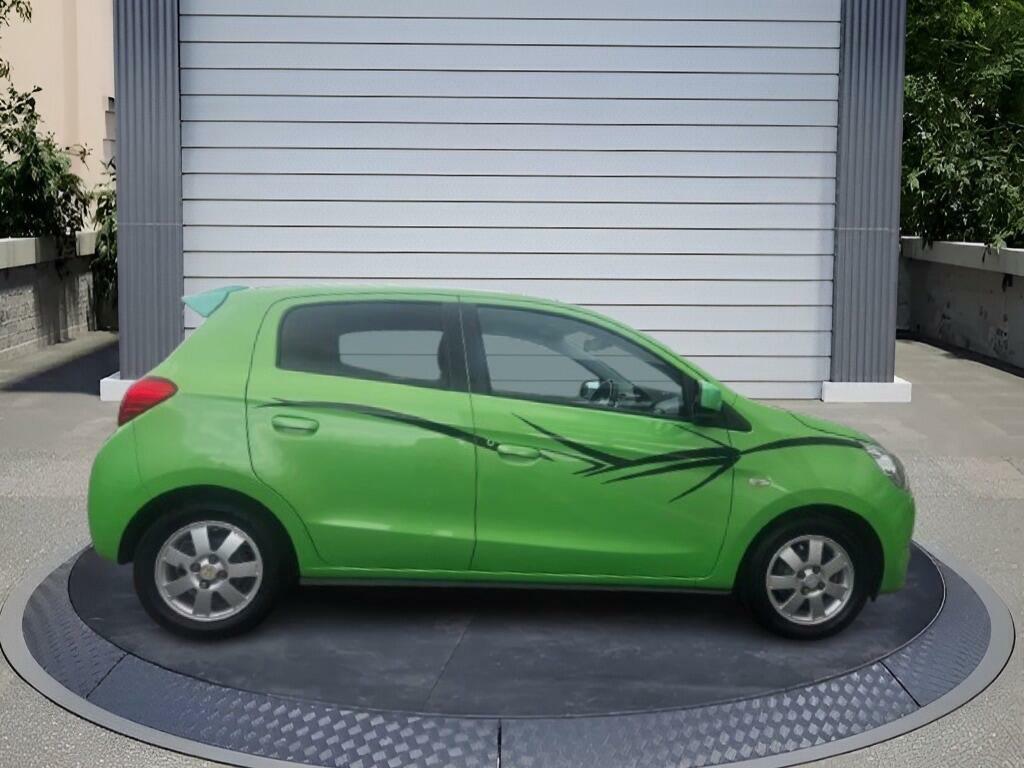 Mitsubishi Mirage Hatchback Black #8