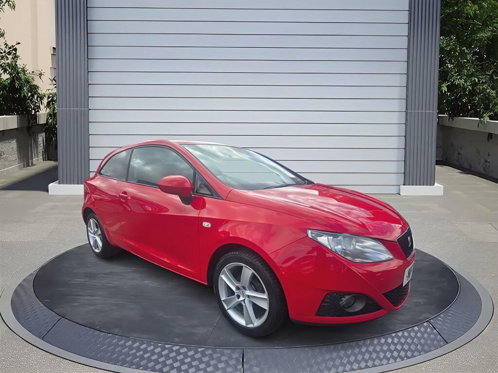 Seat Ibiza 1.4 16V Sport Sport Coupe Euro 5 Red