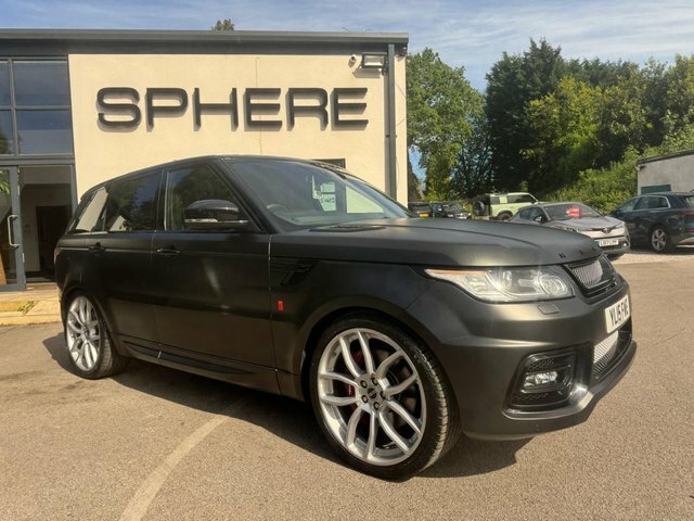 Land Rover Range Rover Sport Sd V6 Hse Suv Black