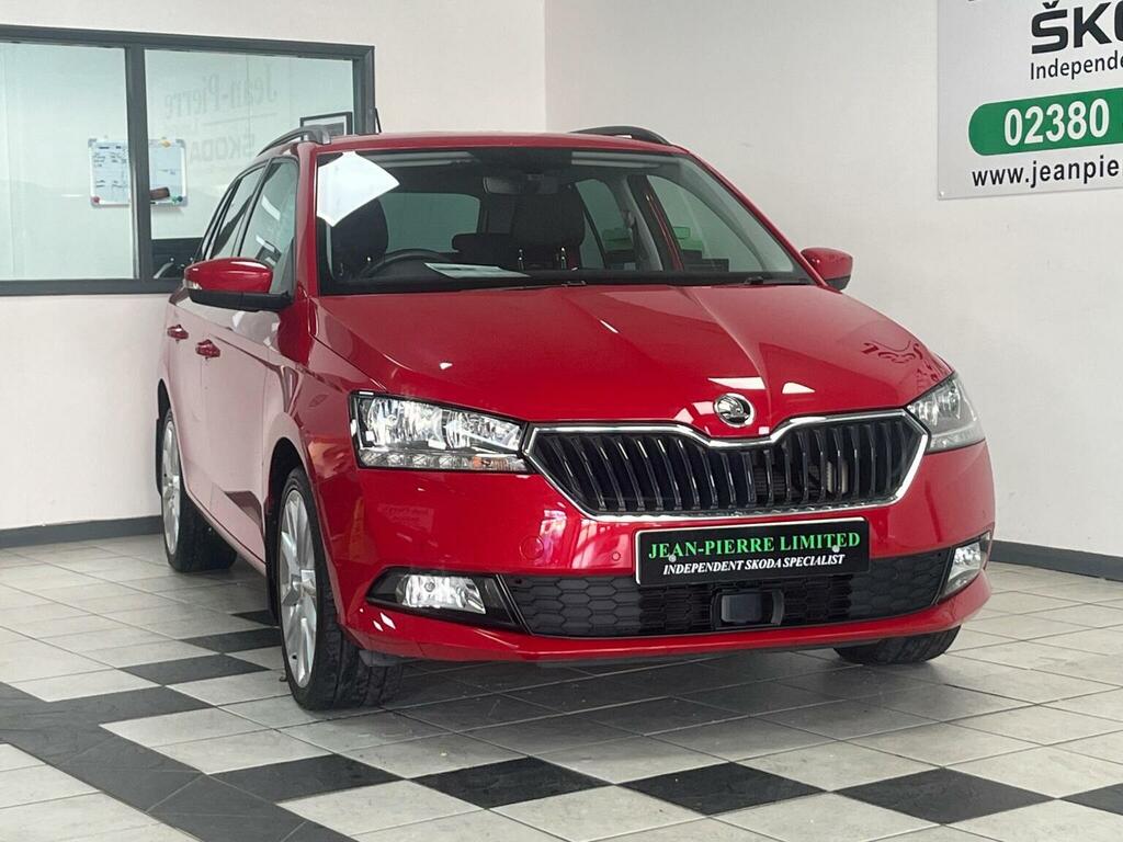 Skoda Fabia Estate 1.0 Tsi Se L Dsg Euro 6 Ss 201919 Red