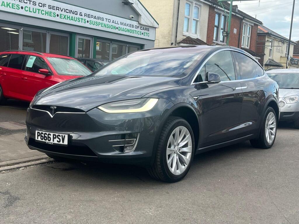 Tesla Model X Suv 100D Dual Motor 4Wde 201767 Silver #4