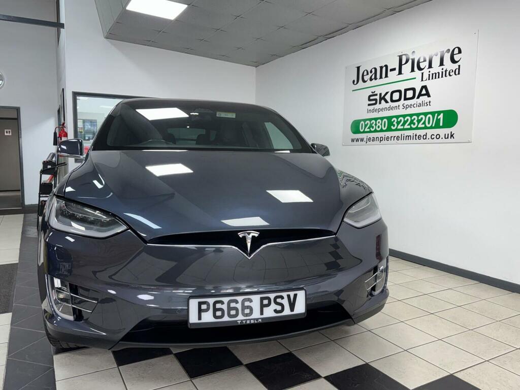 Tesla Model X Suv 100D Dual Motor 4Wde 201767 Silver #2