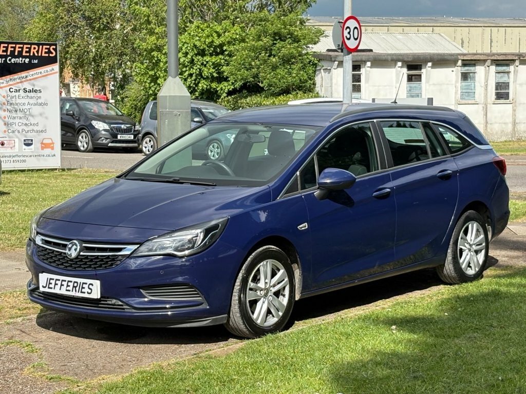 Vauxhall Astra 1.4L Design WN66UUS Blue #3