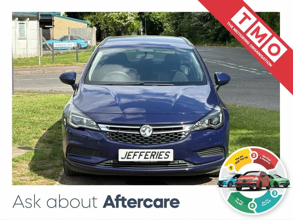 Vauxhall Astra 1.4L Design WN66UUS Blue #2