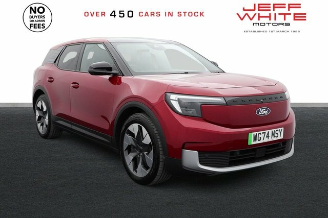 Ford Explorer Range 77Kwh Premium Red