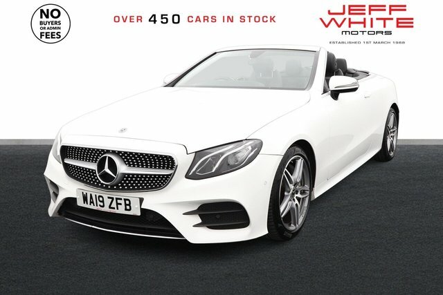 Mercedes-Benz E Class E300 Amg Line Cabriolet White #5
