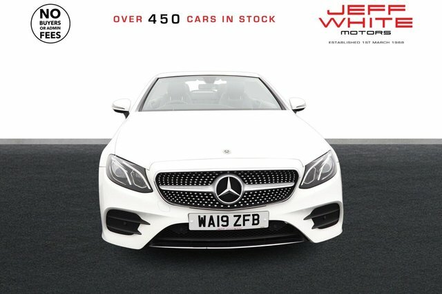 Mercedes-Benz E Class E300 Amg Line Cabriolet White #4