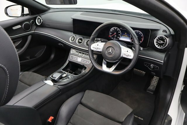 Mercedes-Benz E Class E300 Amg Line Cabriolet White #3