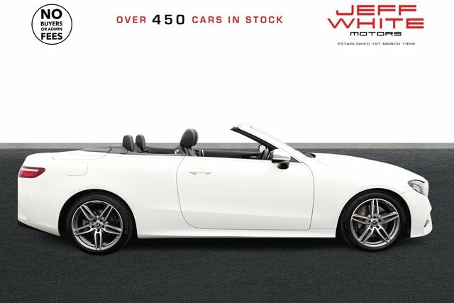 Mercedes-Benz E Class E300 Amg Line Cabriolet White #6
