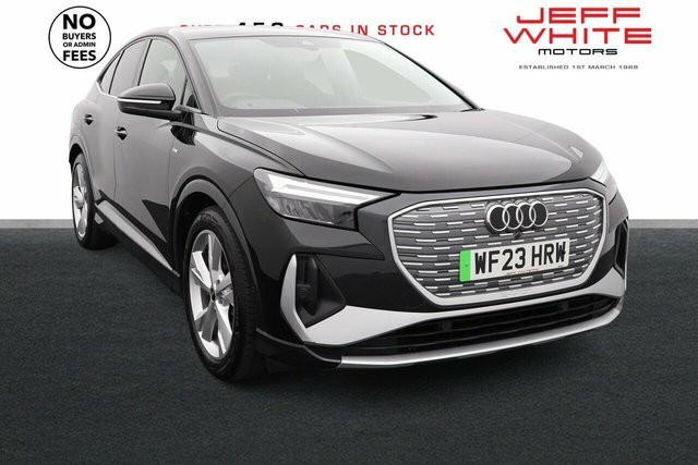 Audi Q4 E Tron S Line Sportback Black