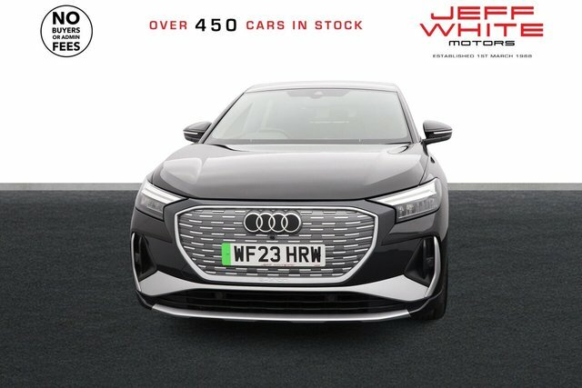 Audi Q4 E Tron S Line Sportback WF23HRW Black #4