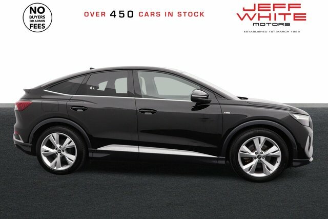 Audi Q4 E Tron S Line Sportback WF23HRW Black #6