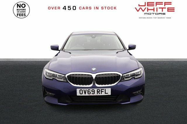 BMW 3 Series 320D Se OV69RFL Blue #4