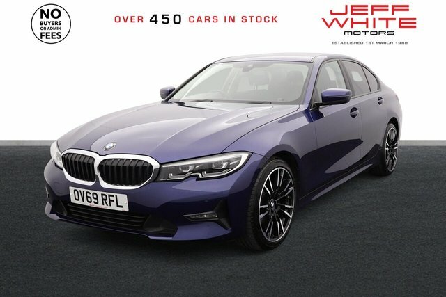 BMW 3 Series 320D Se OV69RFL Blue #5