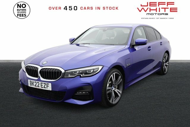 BMW 3 Series 330E 12Kwh M Sport BK22EZF Blue #5