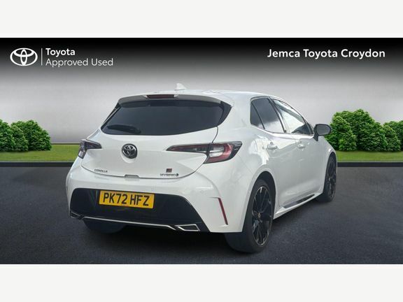 Toyota Corolla Gr Sport 1.8 Hb Trk PK72HFZ White #2
