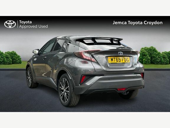 Toyota C-Hr 1.8 Vvt-h Excel Cvt Euro 6 Ss MT69FDG Grey #4