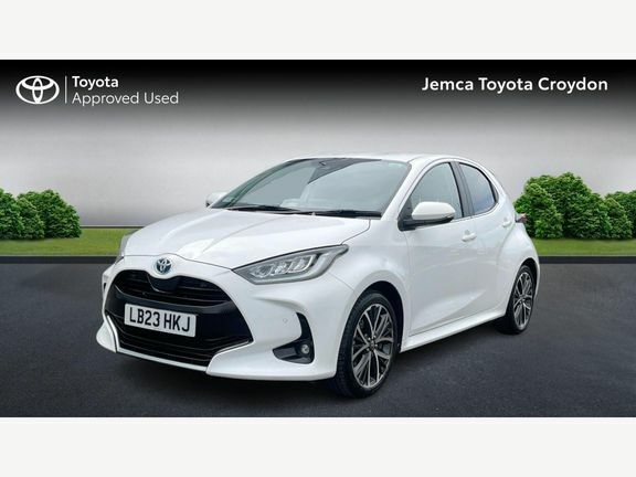 Toyota Yaris Excel LB23HKJ White #3