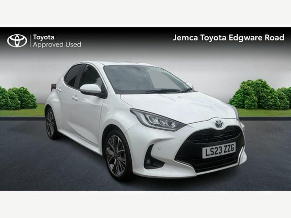 Toyota Yaris Excel White