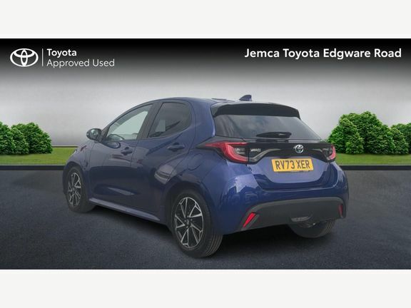 Toyota Yaris Design Hybrid, Parking Pac RV73XER Blue #4
