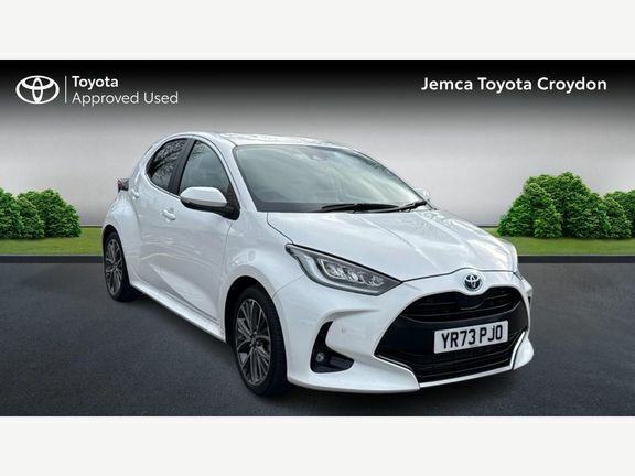 Toyota Yaris Excel White