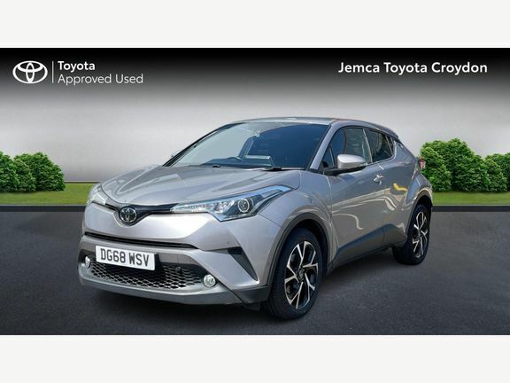Toyota C-Hr 1.2 Vvt-i Design Euro 6 Ss DG68WSV Silver #3